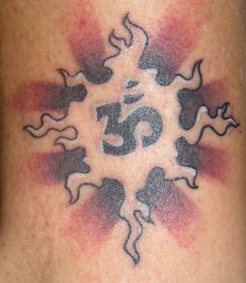 Om Image Tattoo